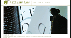 Desktop Screenshot of boyburnsbarn.com